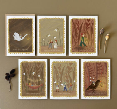 Woodland folk card-Sending a little magic your way