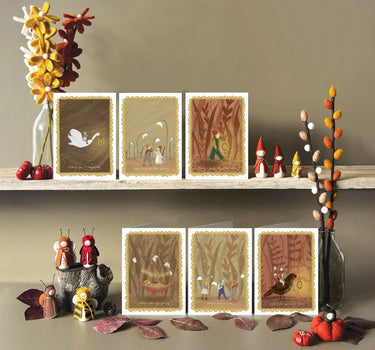 Woodland folk card-Sending a little magic your way