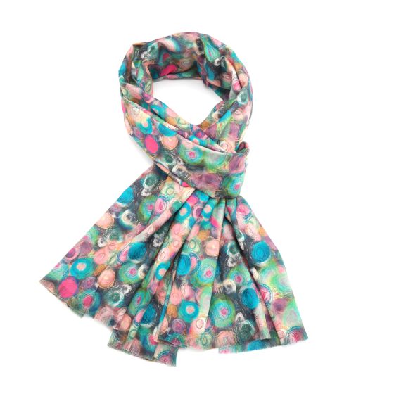 Jumping circles scarf