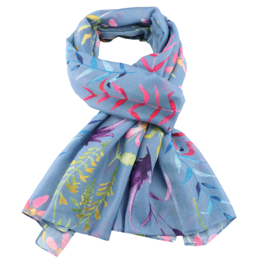Wild flower scarf