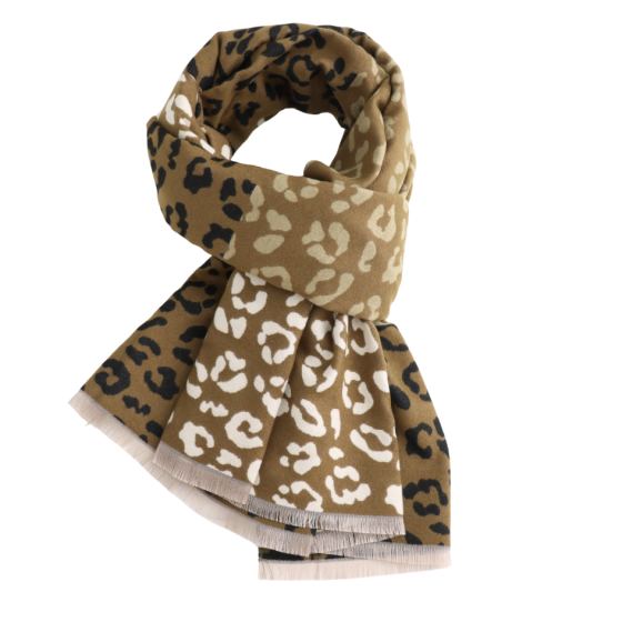 Leopard Print Scarf