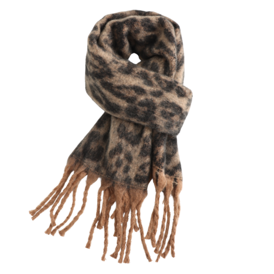 Leopard Print Scarf
