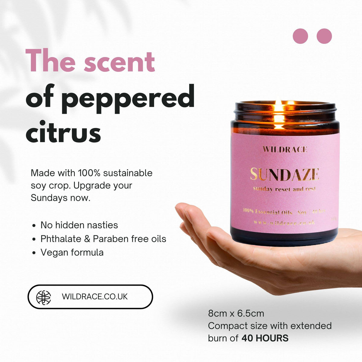 Sundaze - Sunday Reset Candle