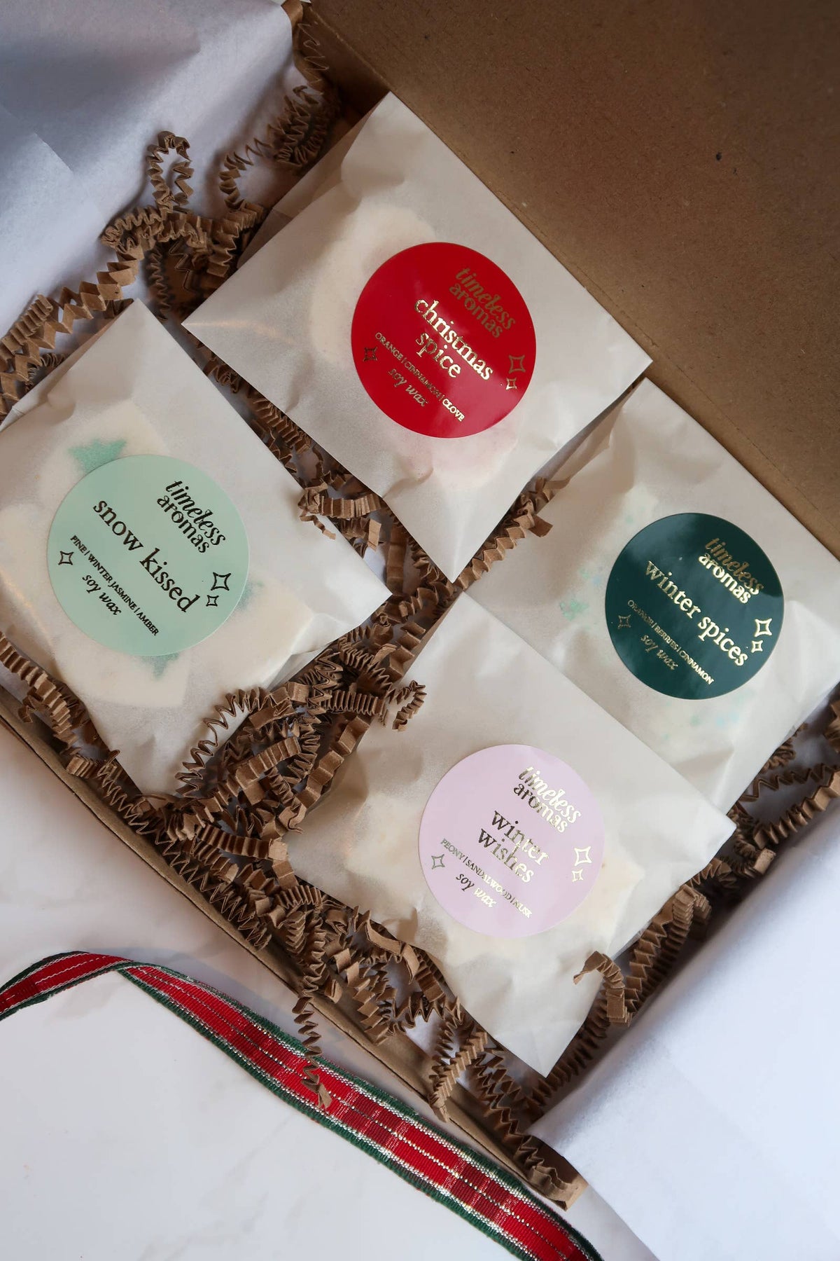 Winter Wishes, Mini Soy Wax Melts | Timeless Aromas