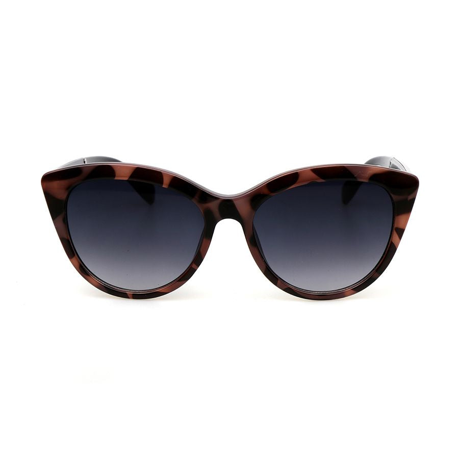 Cat-eye frame grey mix tortoiseshell sunglasses