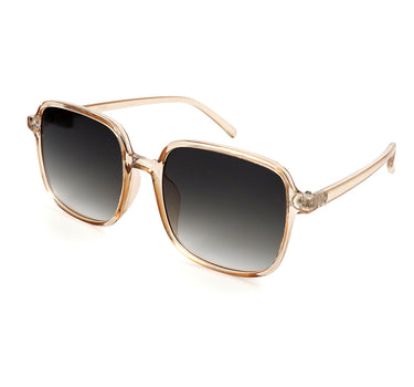 Nude slim frame recycled sunglasses