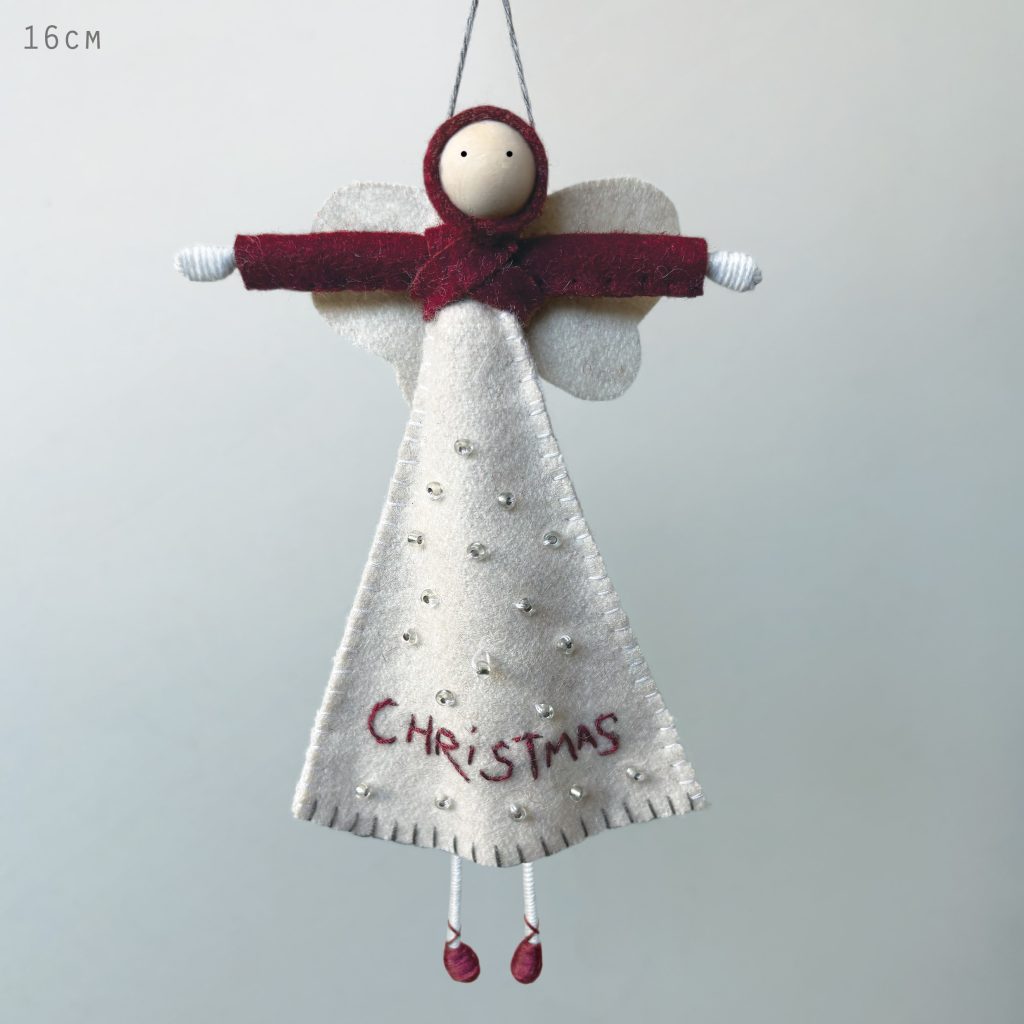 Hand stitch angel-Christmas