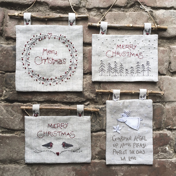 Xmas embroidered pic-Wreath