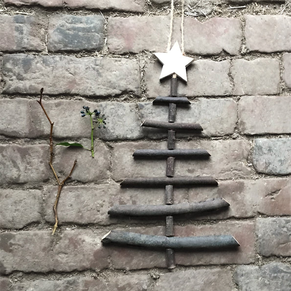 Twig Christmas tree-Large