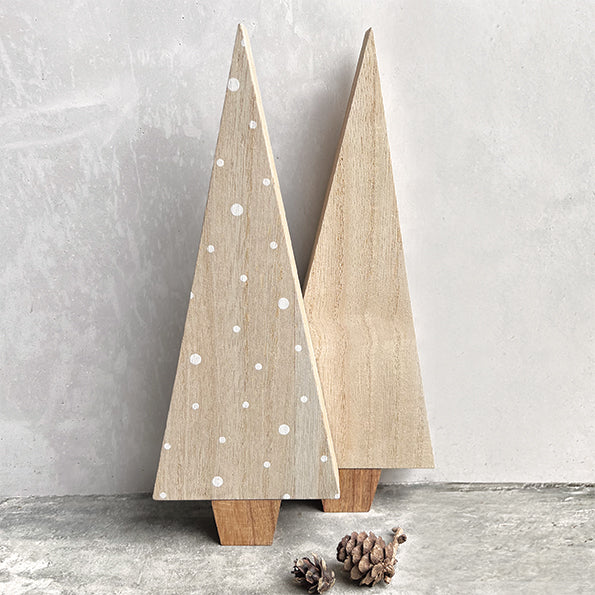 Standing Christmas tree-Natural