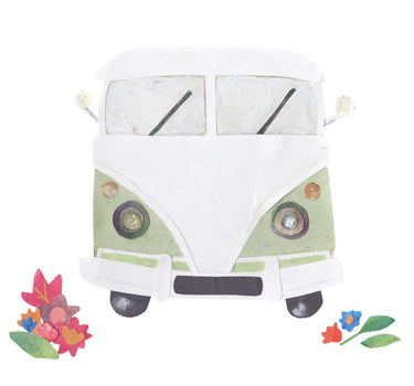 Camper van Wedding card