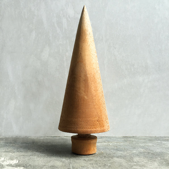 Turned Christmas tree-Plain