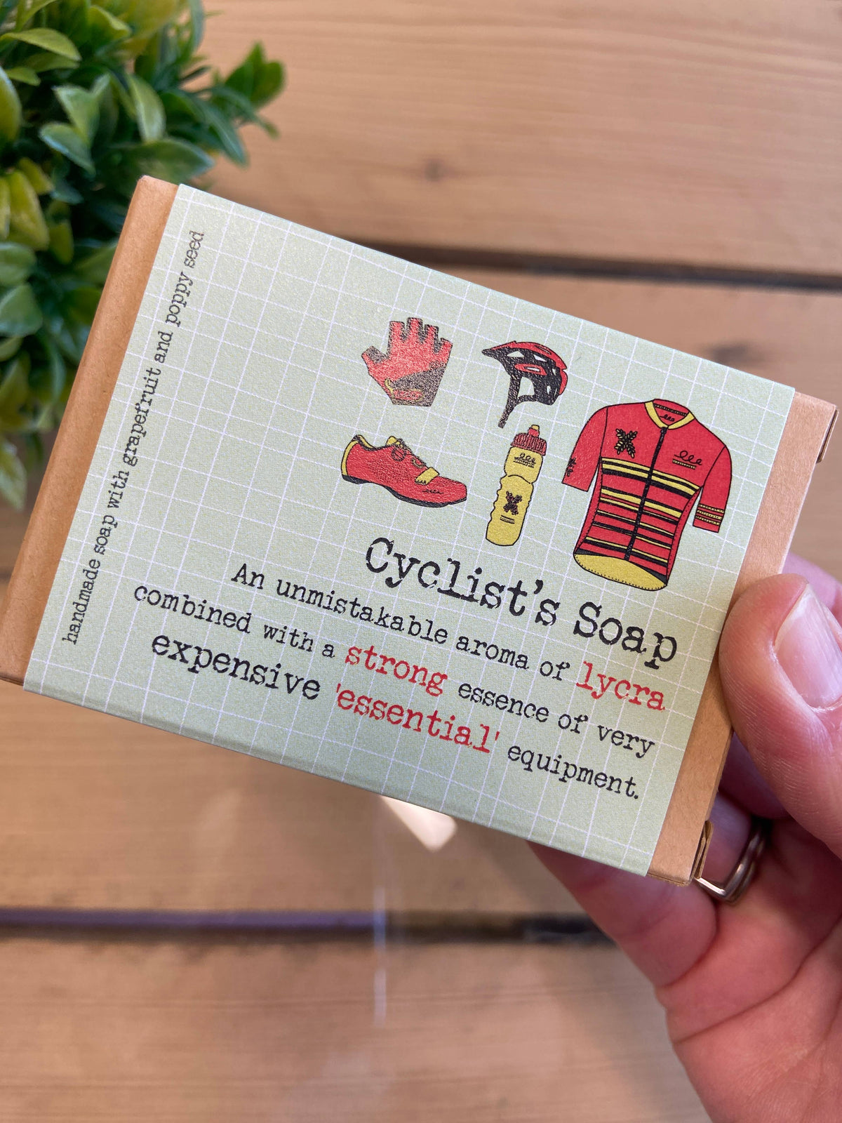Cyclists Soap - Expensive Equipment - Humorous Soap Gift