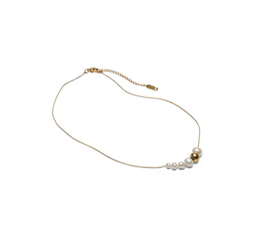 Ashford Multi Ball Necklace | Gold