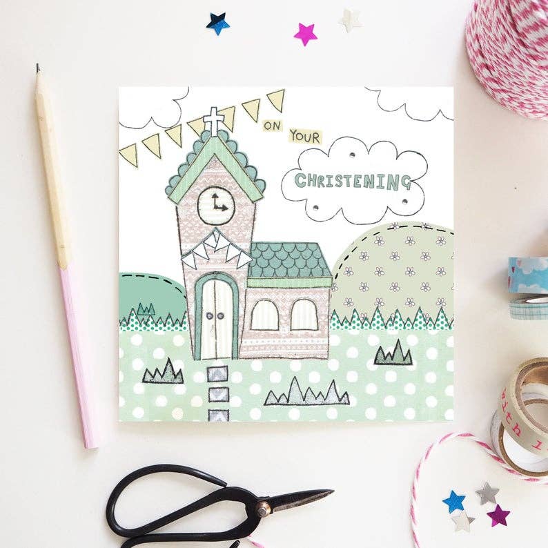 Christening Greeting Card