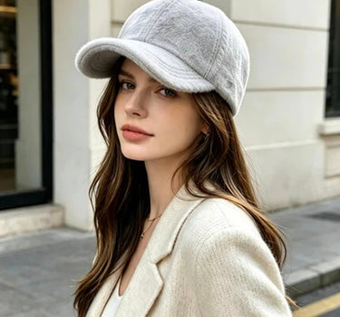 Women's faux fur cap