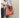 Simple Striped Canvas Shoulder Bag