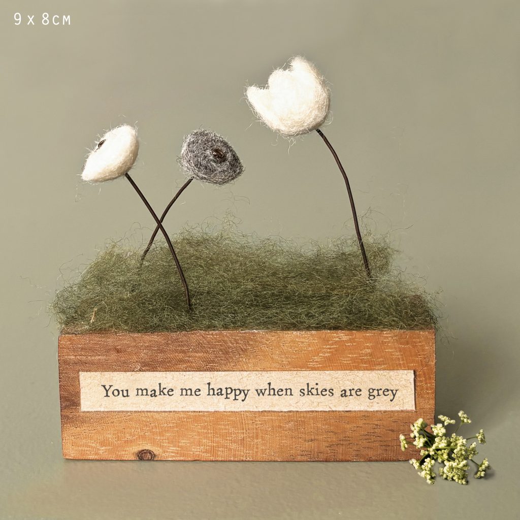 Flower block-You make me happy