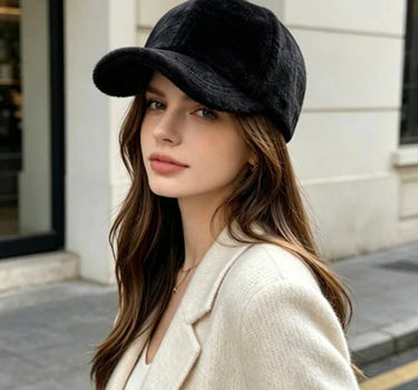 Women's faux fur cap
