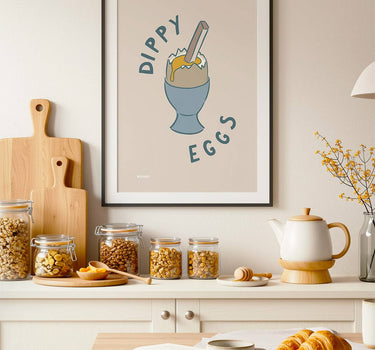 DIPPY EGGS BREAKFAST PRINT
