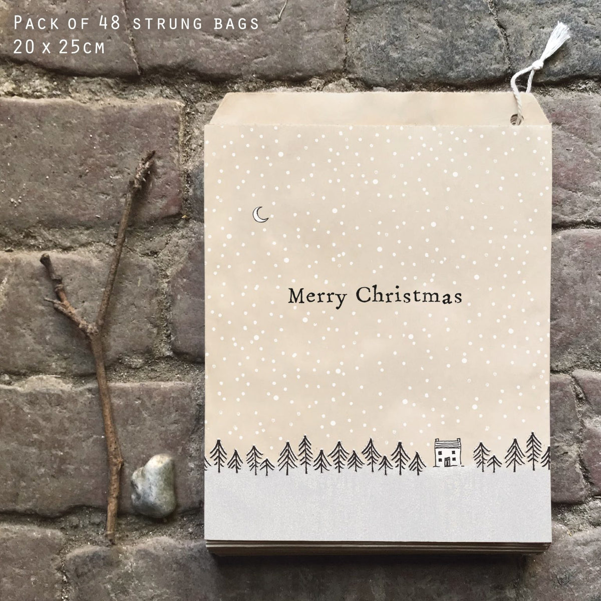 48 Strung bags-Snowy trees