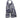 Navy mix scandi knit scarf for men