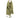 Olive dotty print cotton scarf with tassels