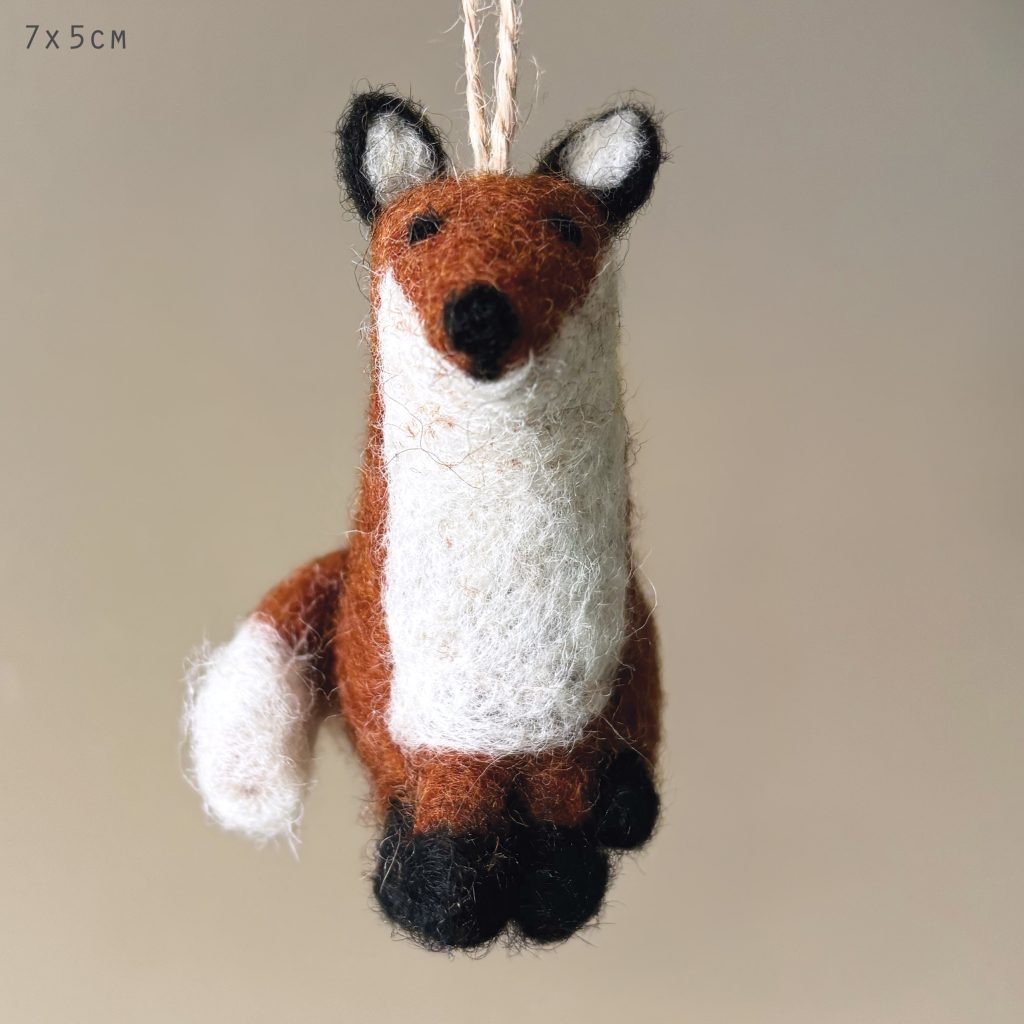 Needle felted animal-Fox