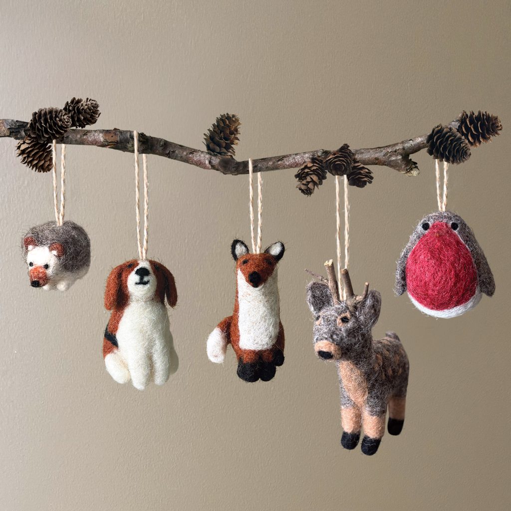 Needle felted animal-Fox