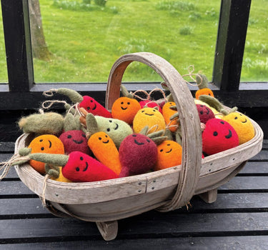 Needle felted hanging-Pear