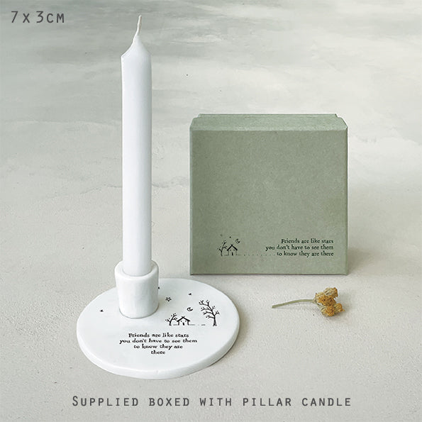 Candle holder-Friends are like stars