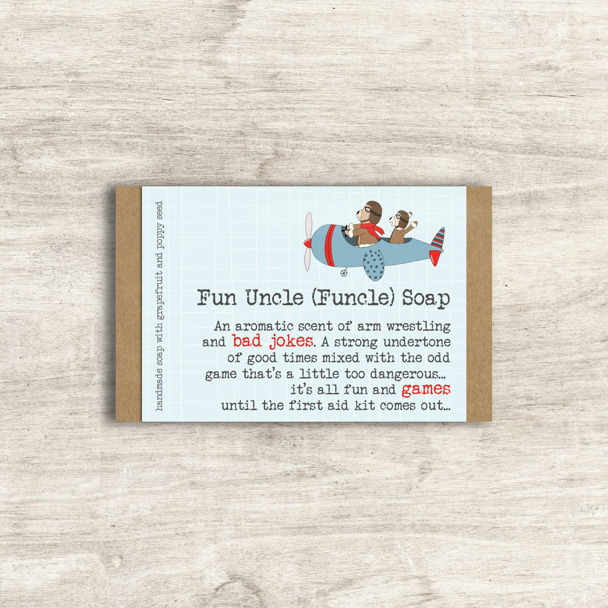 Fun Uncle (Funcle) Soap - Humorous Soap Gift