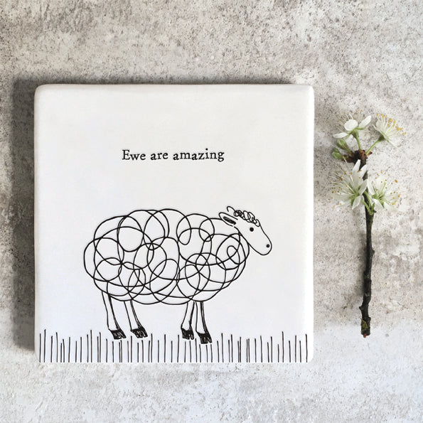 Sq coaster-Sheep/Ewe are amazing