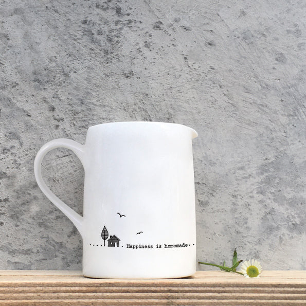 Sml jug-Happiness is homemade
