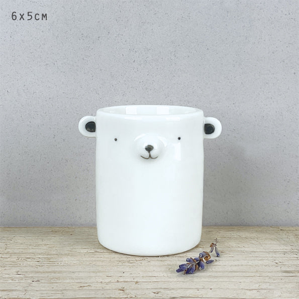 Round animal pot-Bear