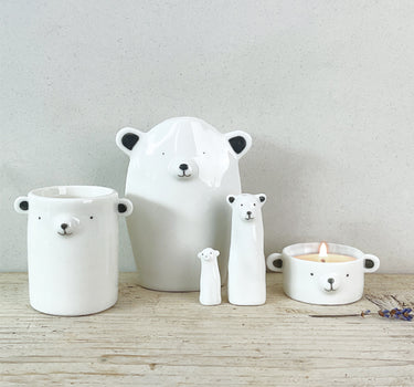 Round animal pot-Bear