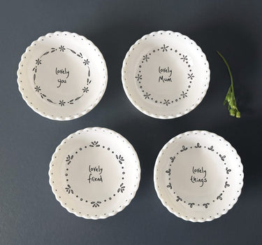 Sml scallop bowl-Lovely you