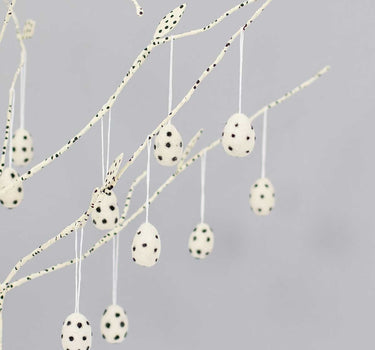 FELT EGGS Easter ornament 10-pack