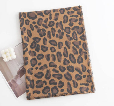Scarvii - Leopard Print Warm Scarf
