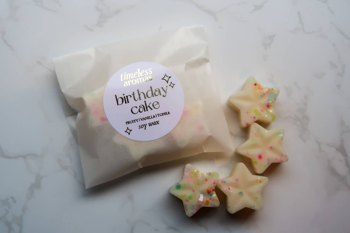 Birthday Cake Wax Melts, Soy Wax Melts, Birthday Wax Melts