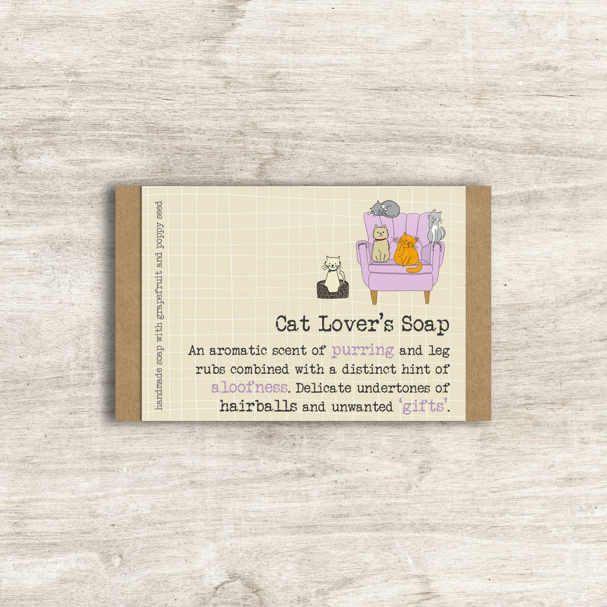 Cat Lover&#39;S Soap - Humorous Soap Gift