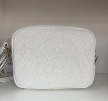 Leather Rectangle Tassel Crossbody