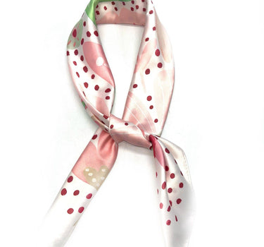 Scarf silk touch pink