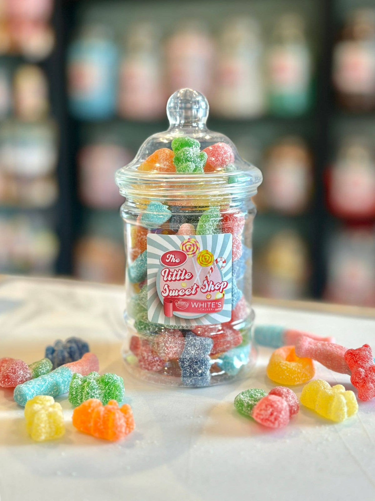 Vegan Fizzy Mix Sweet Jar 250g