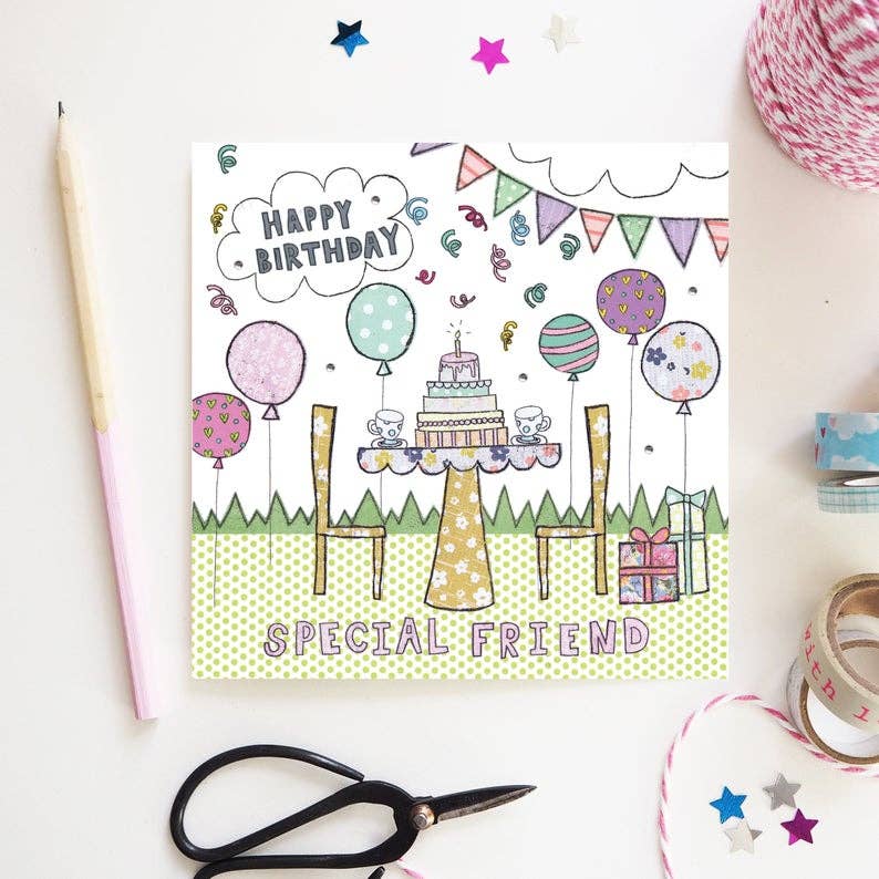 Special Friend Birthday Card