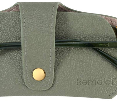 Eyefold Slim  Wrap Glasses Case Khaki Gold with detachable bag chain