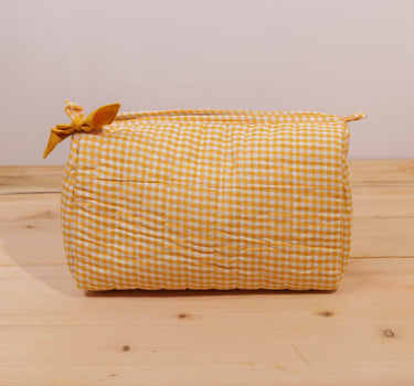 Gingham Wash Bags