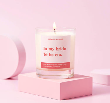 Funny Bride to Be Gift Soy Wax Candle Bride To Be Era