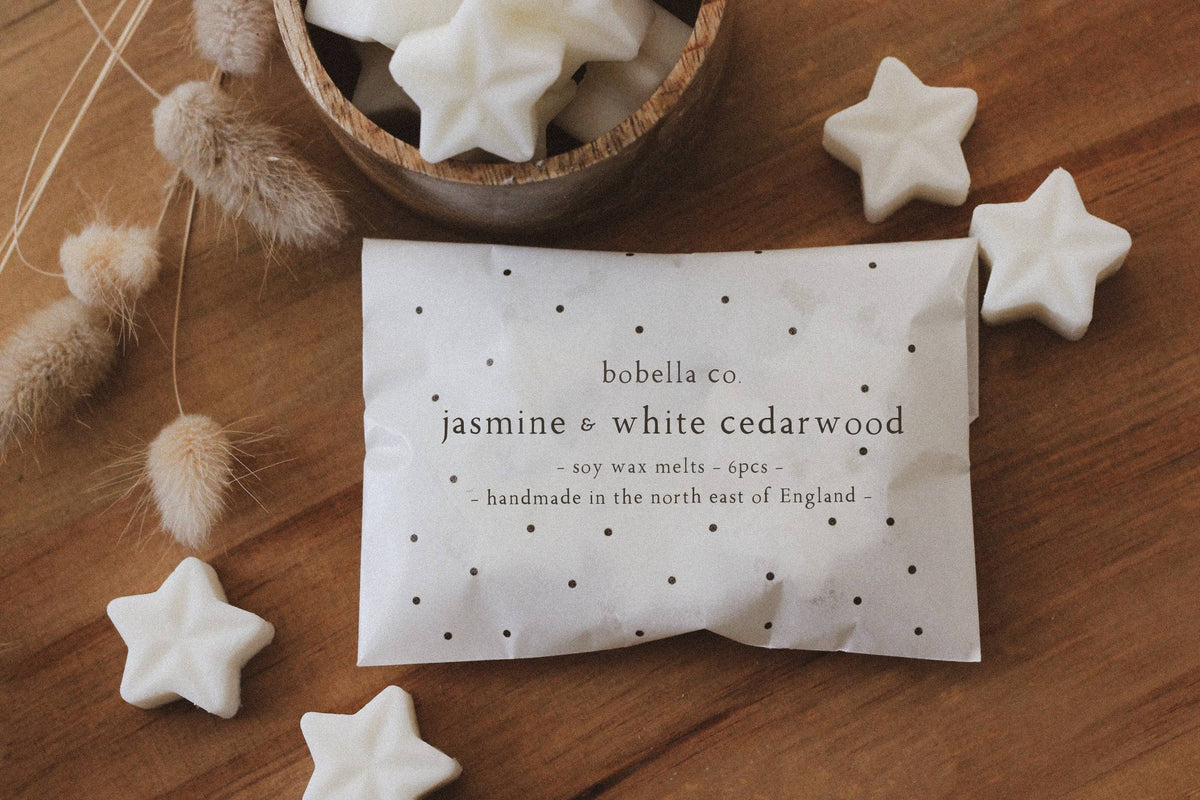 Jasmine &amp; White Cedarwood Soy Wax Melts