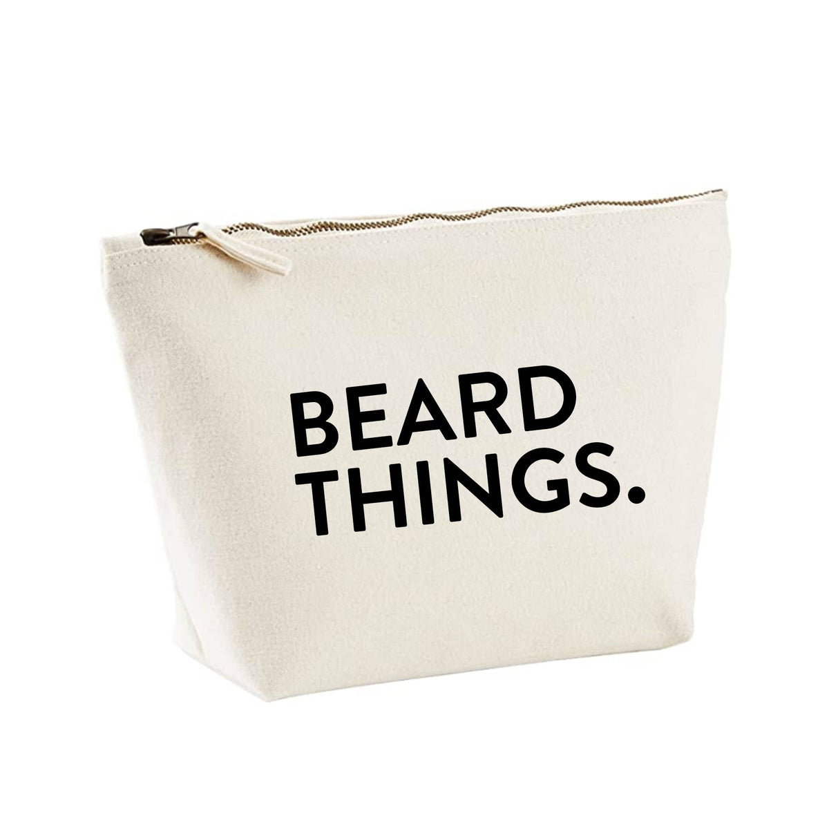 Beard Things Zipped Pouch toiletry Bag